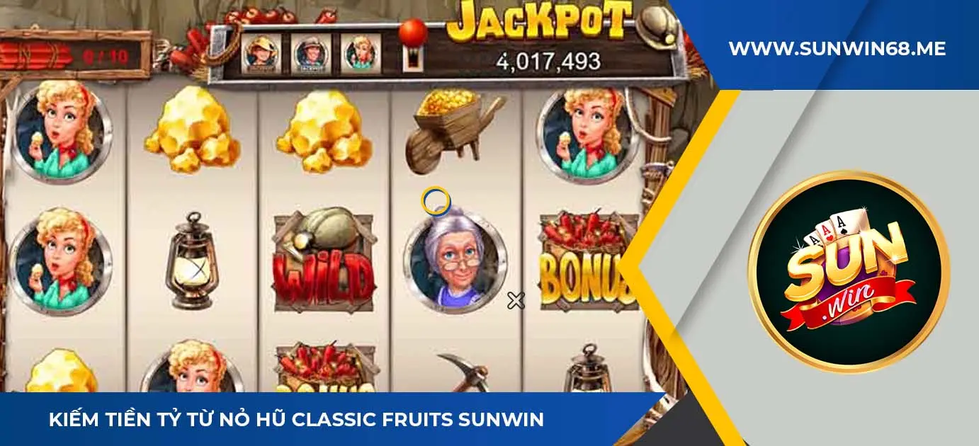 giới thiệu tựa game nổ hũ classic fruits sunwin