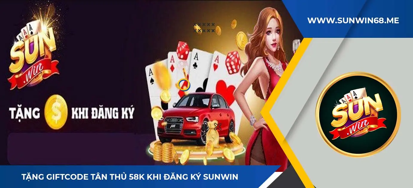 Tặng code tân thủ sunwin 58k