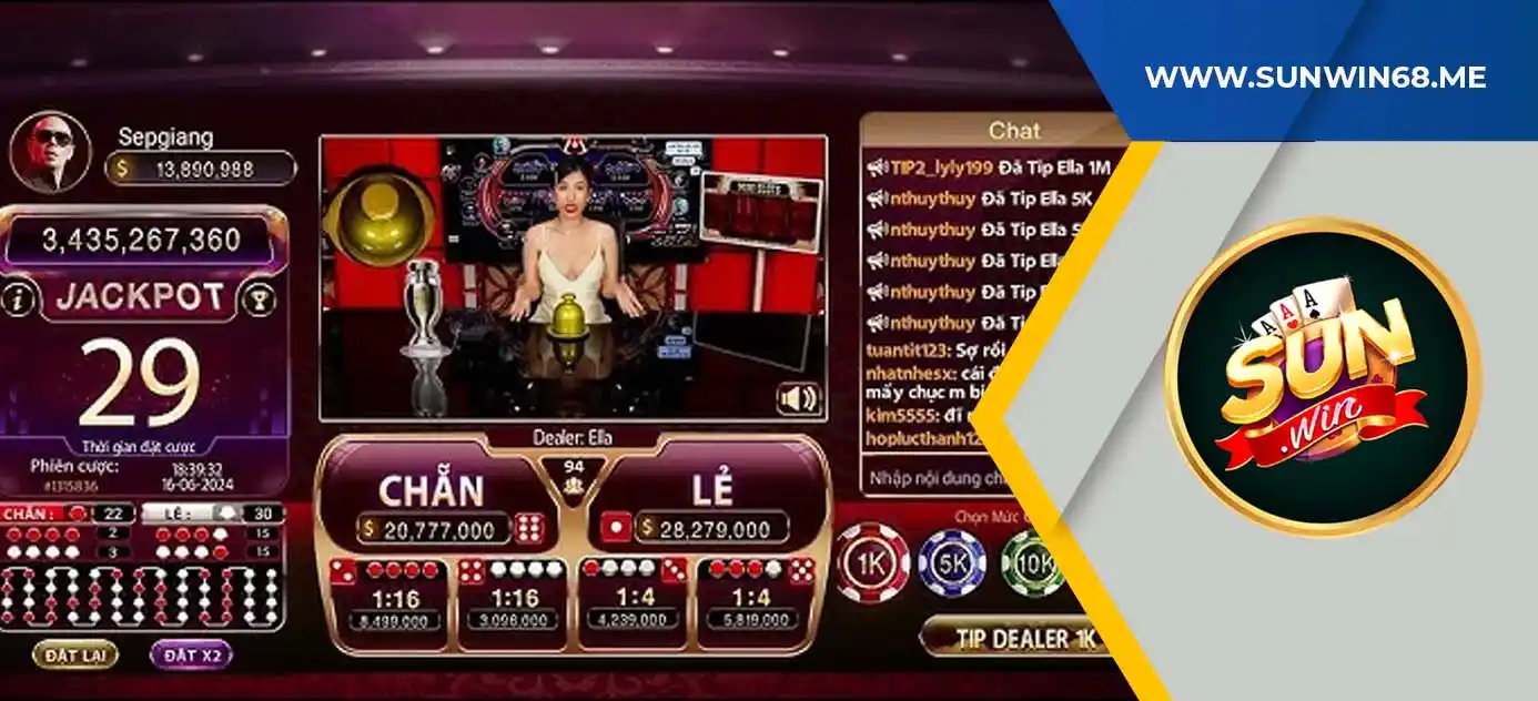 Trải nghiệm sân chơi chất lượng với game tài xỉu nạp rút nhanh sunwin